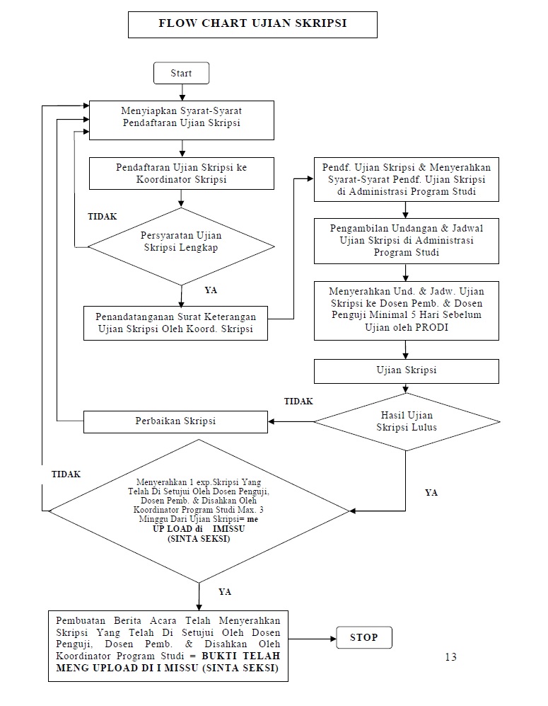 Thesis Examination Flowchart